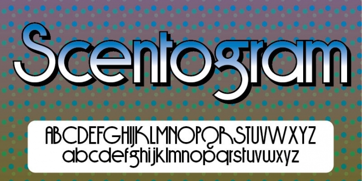 Scentogram Font Download