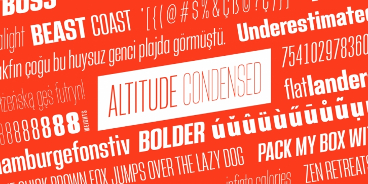 Altitude Condensed Font Download