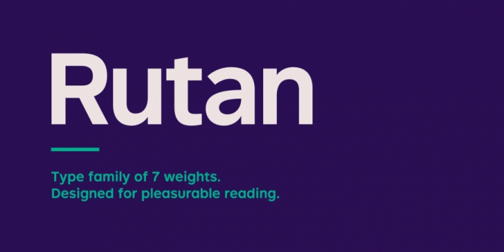 Rutan Font Download