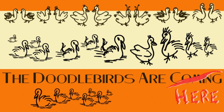 Doodlebirds Font Download