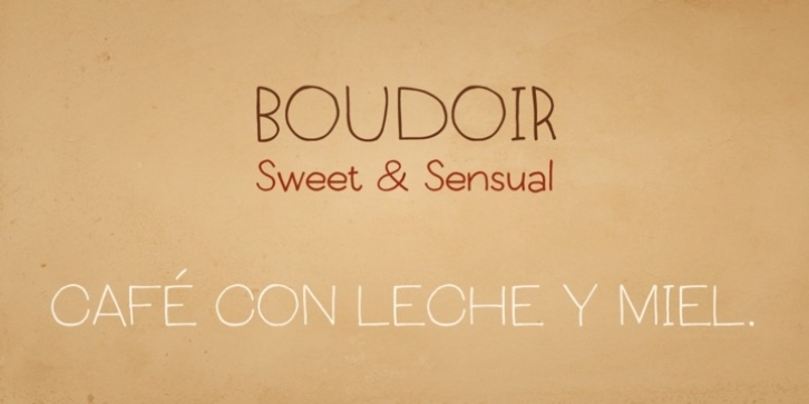 Boudoir Font Download