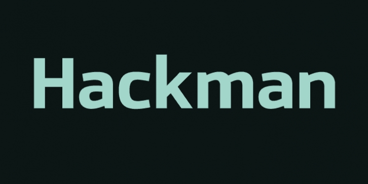 Hackman Font Download