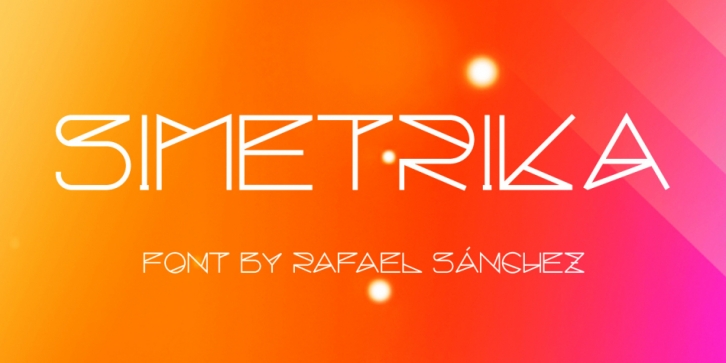 Simetrika Font Download