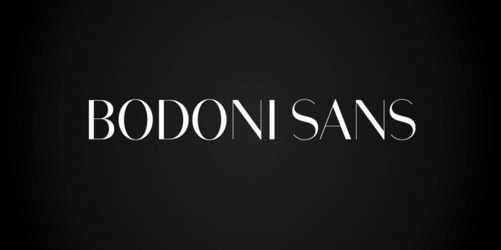 Bodoni Sans Display Font Download