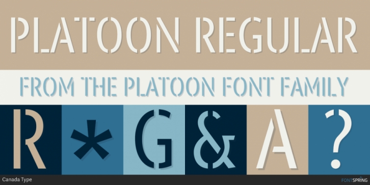 Platoon Font Download