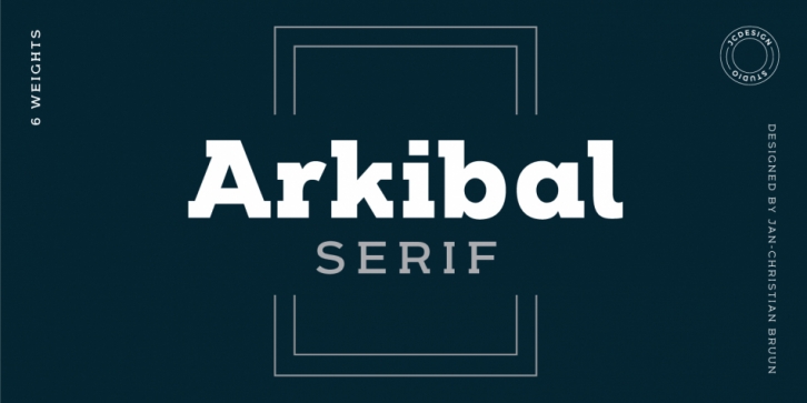 Arkibal Serif Font Download