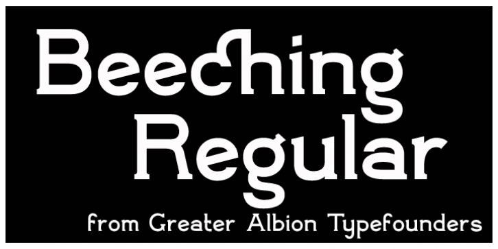 Beeching Font Download