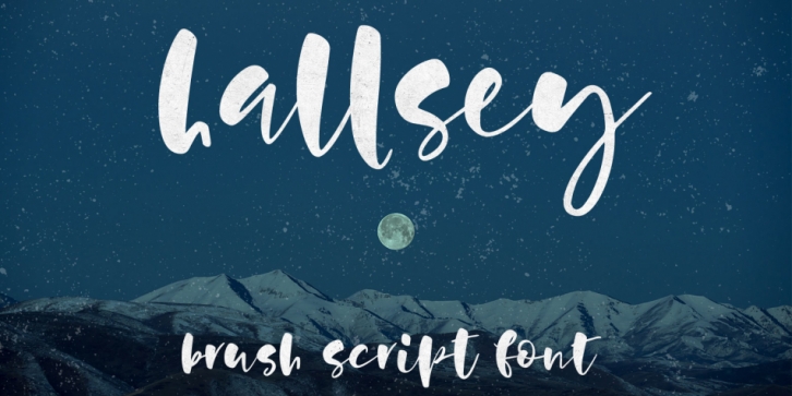 Hallsey Font Download