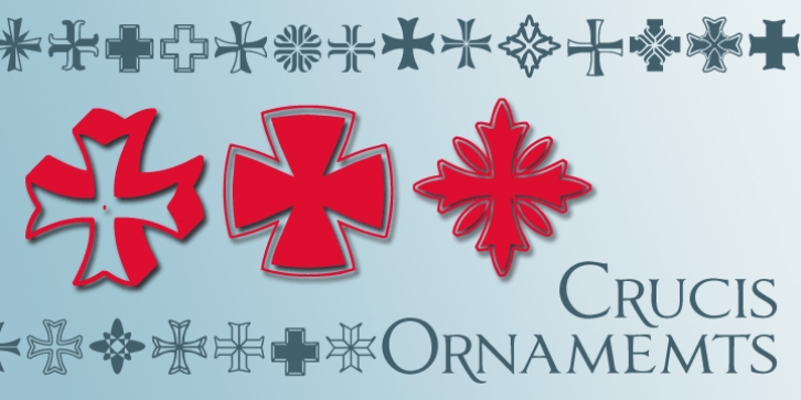 Crucis Ornaments Font Download