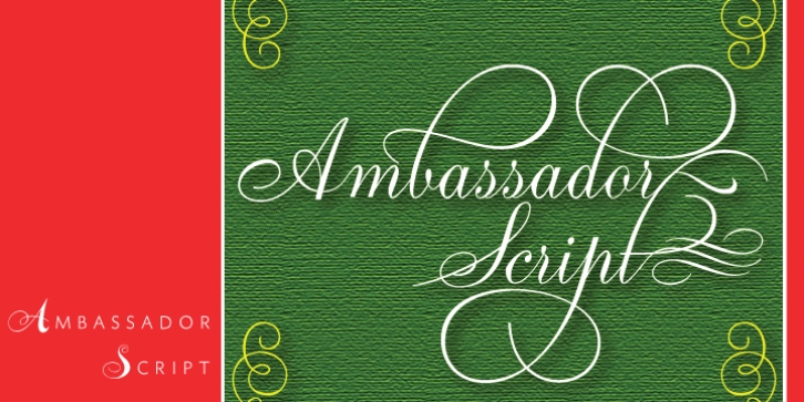 Ambassador Script Pro Font Download