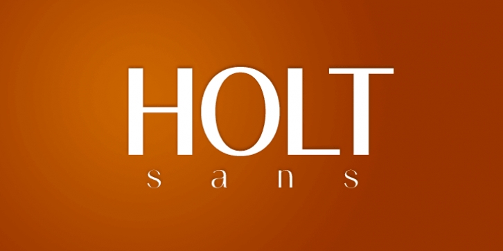Holt Sans Font Download