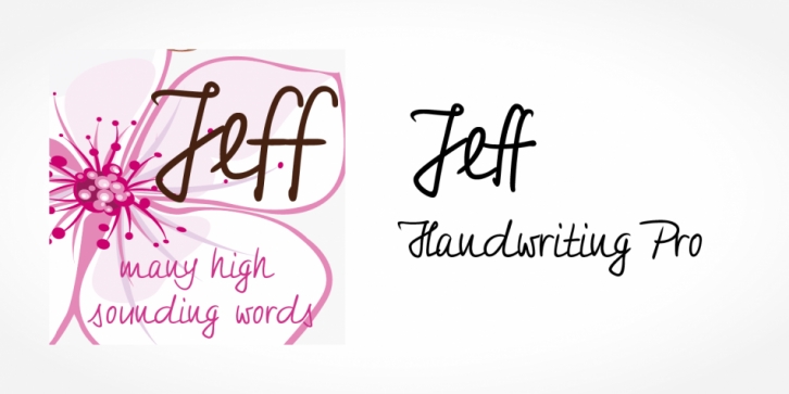 Jeff Handwriting Pro Font Download