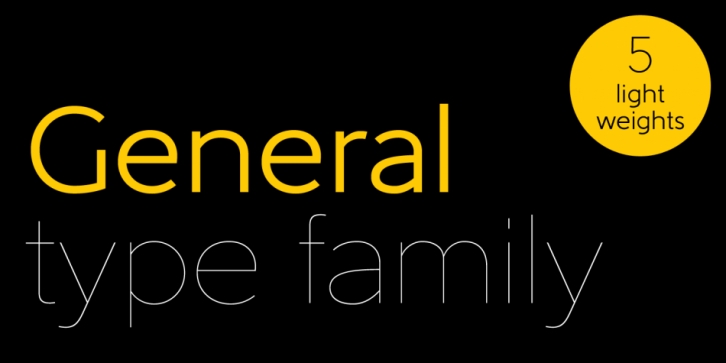 General Font Download