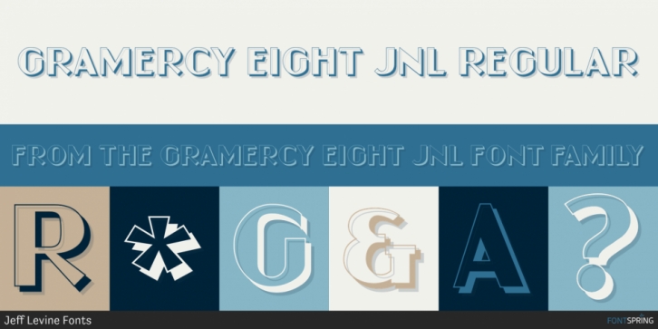 Gramercy Eight JNL Font Download