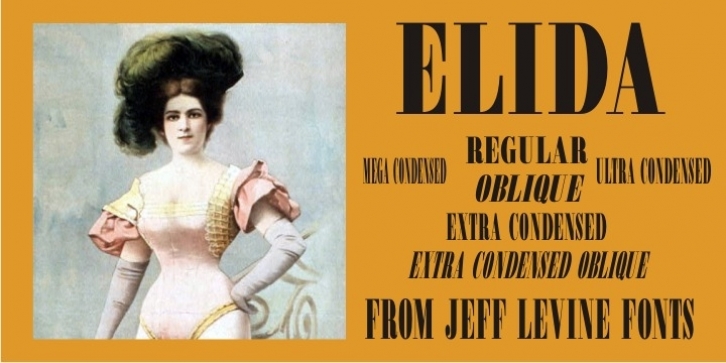 Elida JNL Font Download