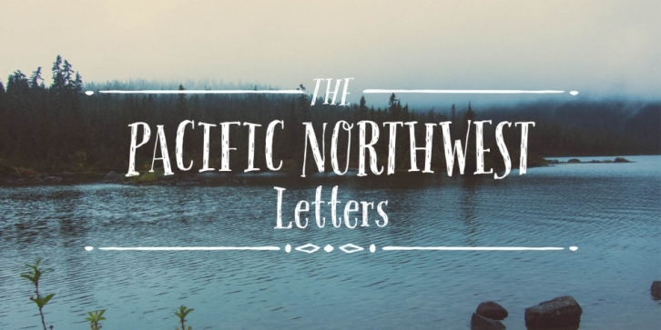 Pacific Northwest Letters Font Download