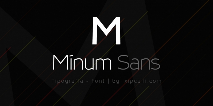 Minum Sans Font Download
