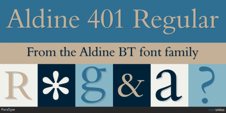 Aldine BT Font Download