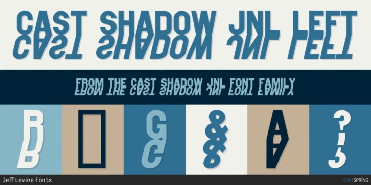 Cast Shadow JNL Font Download