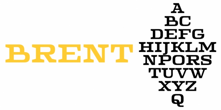 Brent 4F Font Download