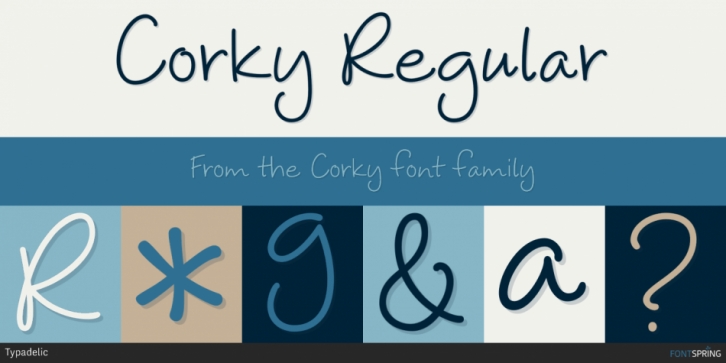 Corky Font Download