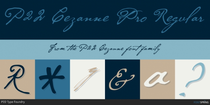 P22 Cezanne Font Download