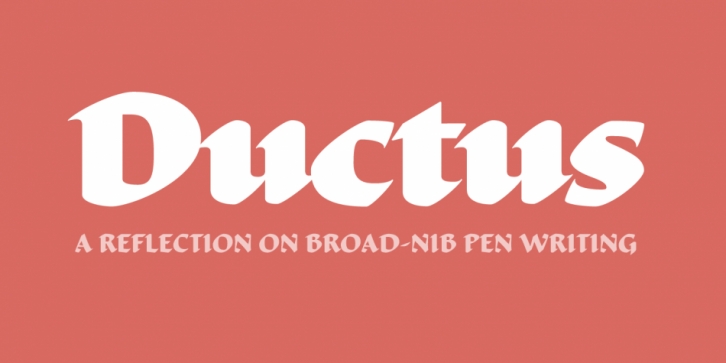Ductus Font Download