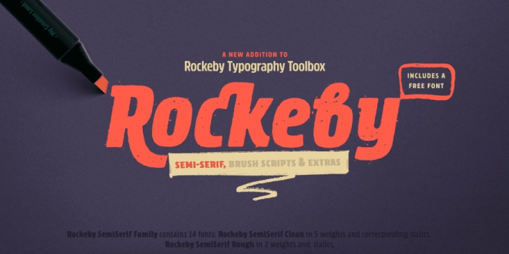 Rockeby SemiSerif Font Download