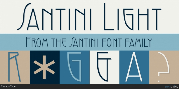 Santini Font Download