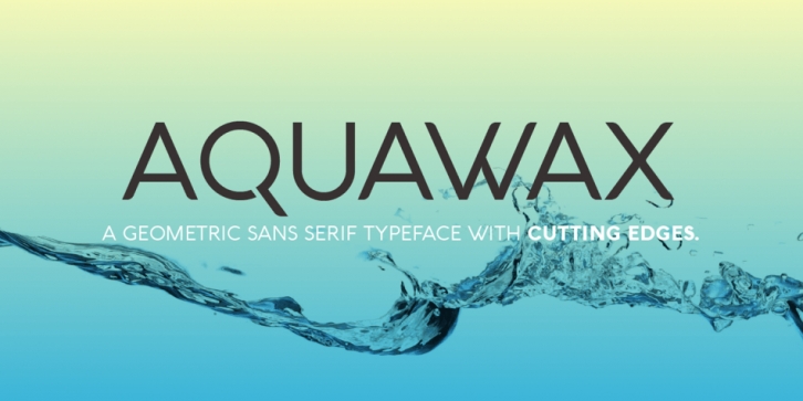 Aquawax Font Download