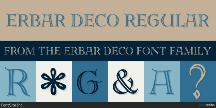 Erbar Deco Font Download