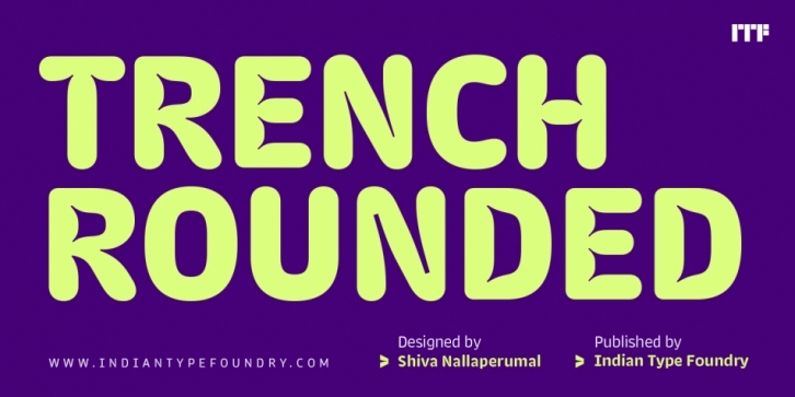 Trench Rounded Font Download