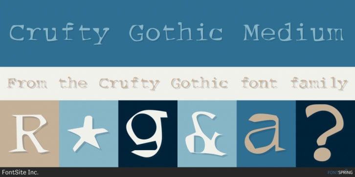 Crufty Gothic Font Download