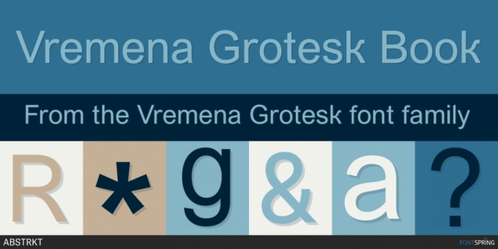 Vremena Grotesk Font Download