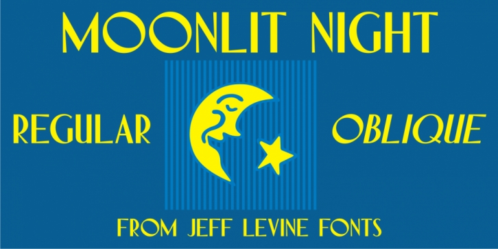 Moonlit Night JNL Font Download