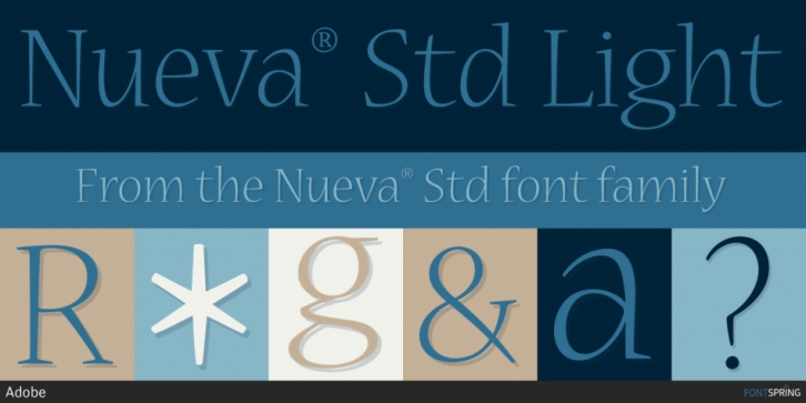 Nueva Std Font Download