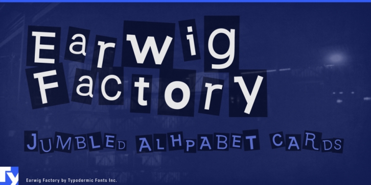 Earwig Factory Font Download