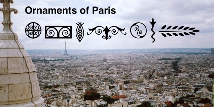 Ornaments of Paris Font Download