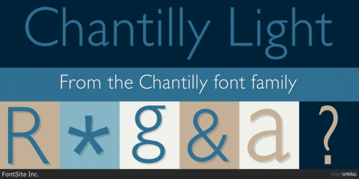 Chantilly Font Download