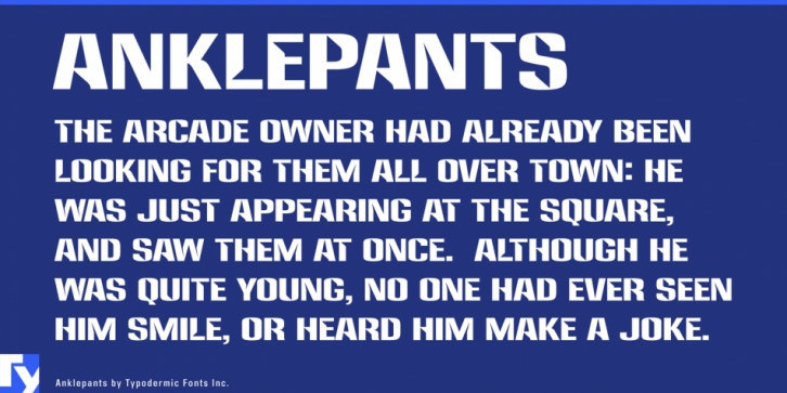 Anklepants Font Download