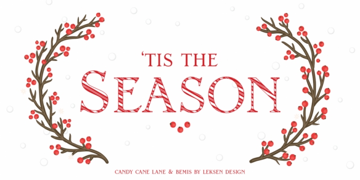 Candy Cane Lane Font Download