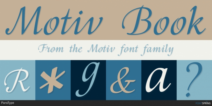 Motiv Font Download