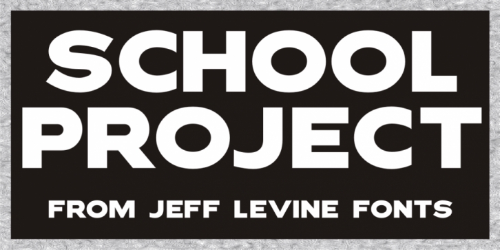 School Project JNL Font Download