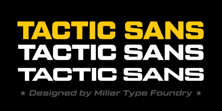 Tactic Sans Font Download