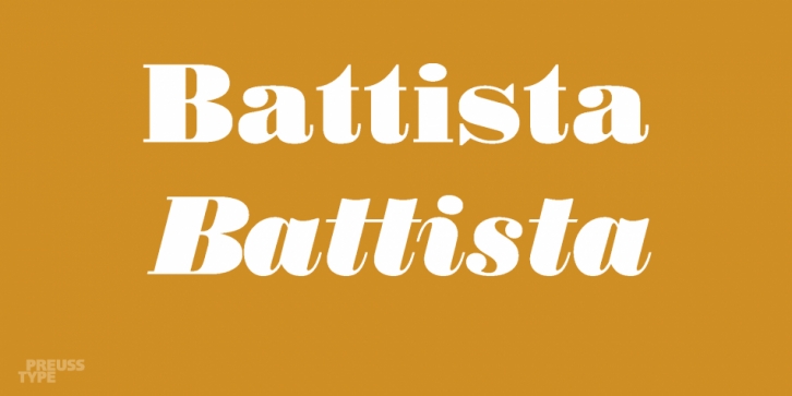 Battista Font Download