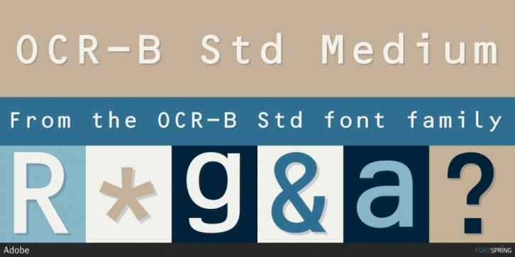 ocr font download -extended