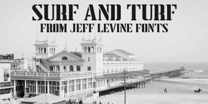 Surf and Turf JNL Font Download