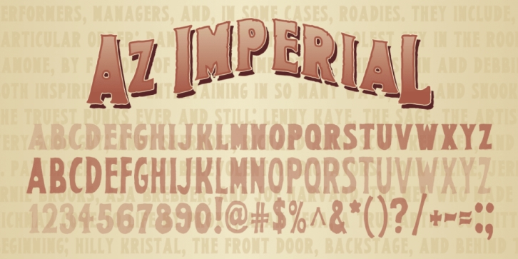 AZ Imperial Font Download