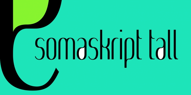 SomaSkript Tall Font Download