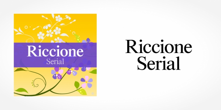 Riccione Serial Font Download